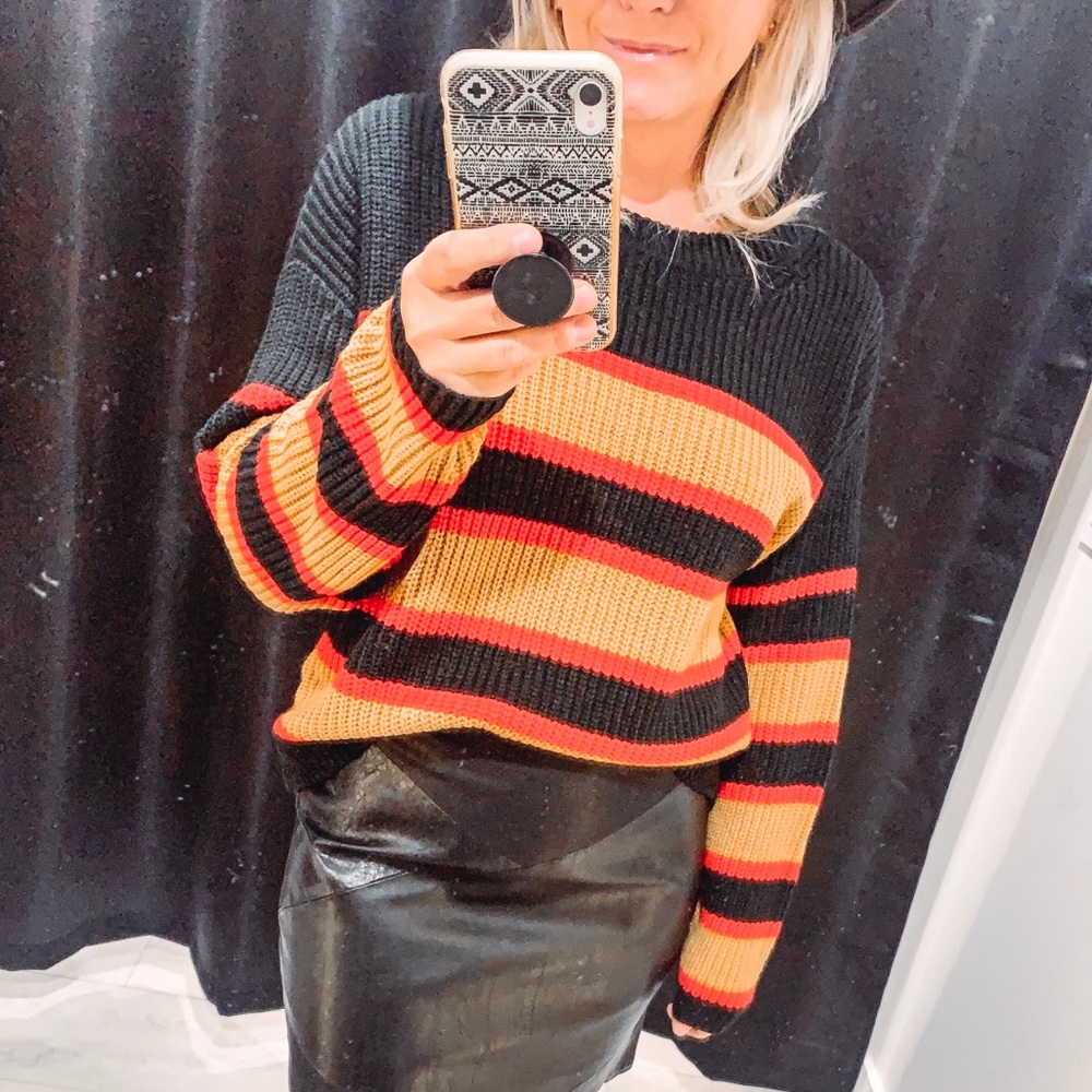 Stripe sanctuary sweater